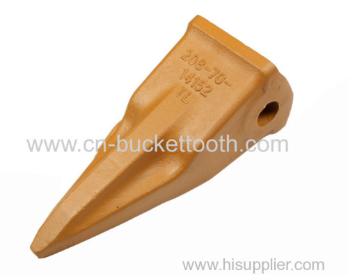 Komatsu DRP PC400 Model Excavator Bucket Tooth 208-70-14152TL Tiger Type