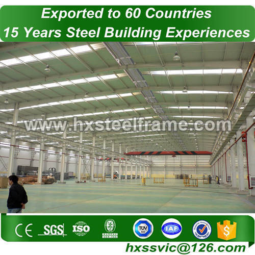 Main frame steel structure and lightweight steel frame to Asia market