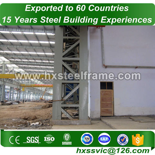 Main steel structure and lightweight steel frame for importer in South Africa