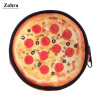 Zohra Creative Printing Round Coin Wallet