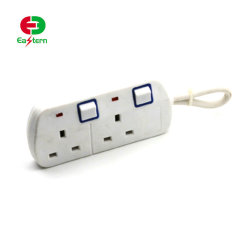 UK independent Switches Power Strip SASO cetificated 6 WAY