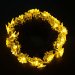 Solar Christmas Lights Lotus Flower 20 LED Waterproof Decoration Lights for Indoor/Outdoor Patio Lawn Garden and Holiday