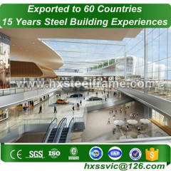 metal frame material formed steel buildings az with CE for Asia client