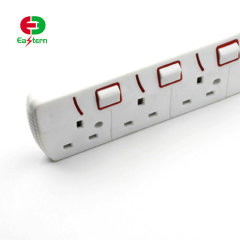 3 Way Retractable Individual Switch Power Strip Socket with CE