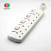 US plug Travel Power Strip with 2 AC Outlets and 2 USB Quick Charger Ports