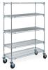 Chromed Wire Mesh Shelving