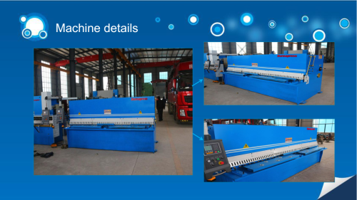 heavy duty cnc hydraulic metal sheet plate shearing machine price