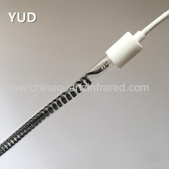 clear type medium wave infrared heating lamp for PVB laminated glass