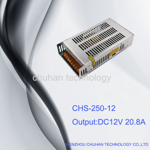 250W 12V single output Switching Power Supply for Industrial application