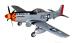 TOPRC model plane ARF Giant scale rc model plane 89" Full composite P-51D Mustang