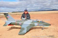 TOPRC model plane Super galeb G-4 ARF