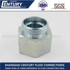 H Type 24 Degree GAI-R Metric Male To Bspp Female Thread Hydraulic Female Connector Fitting