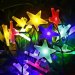 20 LED Solar Star Powered Outdoor String Lights Waterproof for Outside Garden Patio Party Wedding Christmas