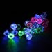 Solar Powered 20 LED Outdoor Garden Yard Party Fairy Diamond String Lamp Lights For Christmas Wedding Bedroom Decoration