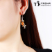 Fashion opal gemstone jewelry set TG-OPA-PE-1706/TG-OPA-ER-1712