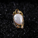 Fashion pearl jewelry silver ring TG-BAR-R-1708