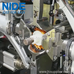 Automatic Armature Double Flyer Copper Wire Winding Machine