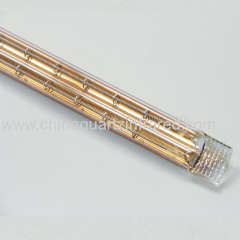Waterproof Halogen infrared poultry heating lamp for Process Heating