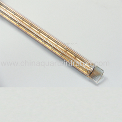 medium wave halogen infrared heating lamp for flavor oven