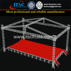 15x8x7m Lighting Trussing Staging Pyramid Roofing System