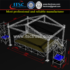 Economic Lighting Truss Stages Scaffolding Tower Structure