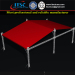Red PVC Cover Lighting Trussing 24x12x8M Custom Roofing Trussing