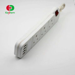 Power Strip 3 outlet 4USB 4.5A UL ETL Certified Surge Protector