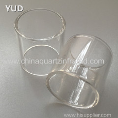 high purity transparant quartz glass tube for uv lamp