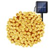 55.8ft 17M 100 LED Solar Outdoor Fairy String Lights Starry Fairy Lights Ambiance Lighting Waterproof for Holiday