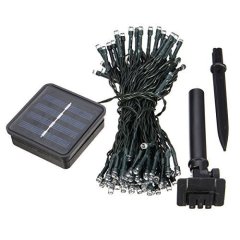 200LED 66ft 20M Super Solar panel LED String lights LED Christmas lights outdoor light string