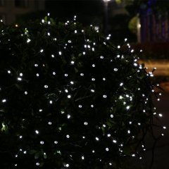 200LED 66ft 20M Super Solar panel LED String lights LED Christmas lights outdoor light string