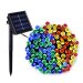 200LED 66ft 20M Super Solar panel LED String lights LED Christmas lights outdoor light string