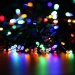 200LED 66ft 20M Super Solar panel LED String lights LED Christmas lights outdoor light string