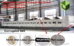 9mm High speed woven corrugator belt