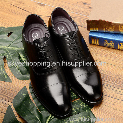 Men height increasing shoes elevator dress shoes
