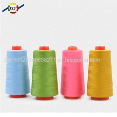 100% spun polyester sewing thread manufacturer in China