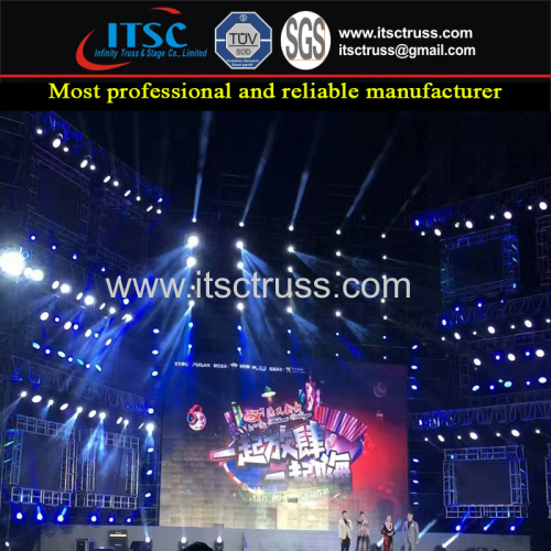 Stage lighting Trussing and Stagings and Scaffolding Towers for Stage Lighting and LED SCreen and Speakrs