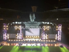 Lighting Trussing Laser Trussing LED Screen Trussing Frame Concert Projects
