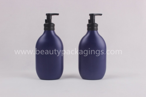 300ml Empty Round Plastic Shampoo Lotion Pump Bottle
