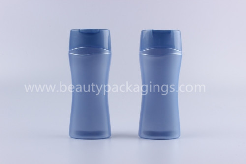 Flip Cap Empty Plastic HDPE Lotion Bottle For Shower Gel And Shampoo Use