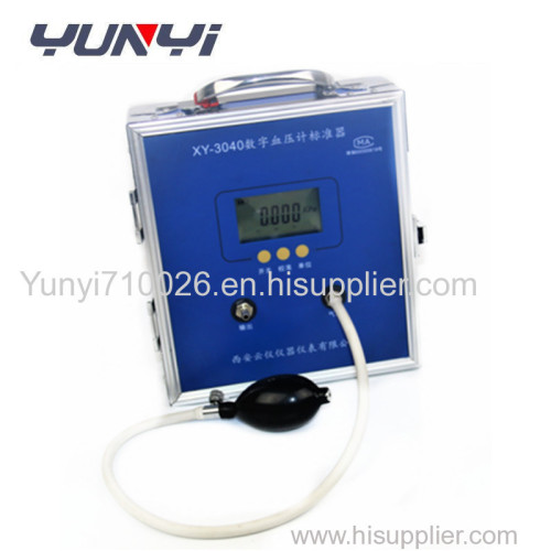 Digital blood pressure gauge calibrator