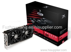 XFX GTS Black Edition RX 580 8GB OC+ 1425Mhz DDR5 3xDP HDMI DVI Graphic Cards