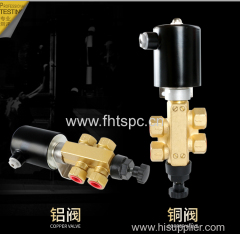 Brass or Alum 3 way 4 way Aluminum factory special valve