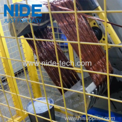 Big electric motor sator torodid coil winding making machine for pump motor