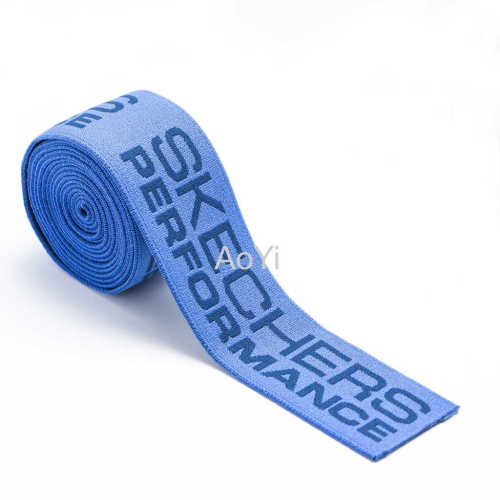 Jacquard Frosted Knitting elastic tape band