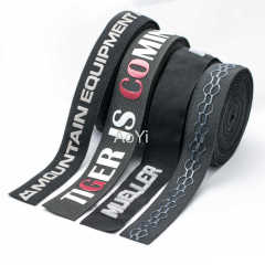 Jacquard Frosted Coated Embroidered Knitting elastic tape band