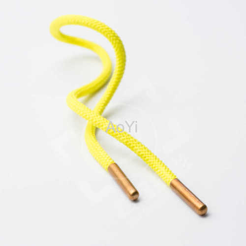 Round cord with Metal Plastic tips