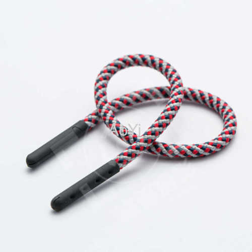 braided cord with Rubber tips