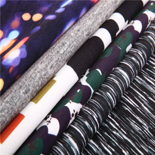 new design digital printed velboa fabrics