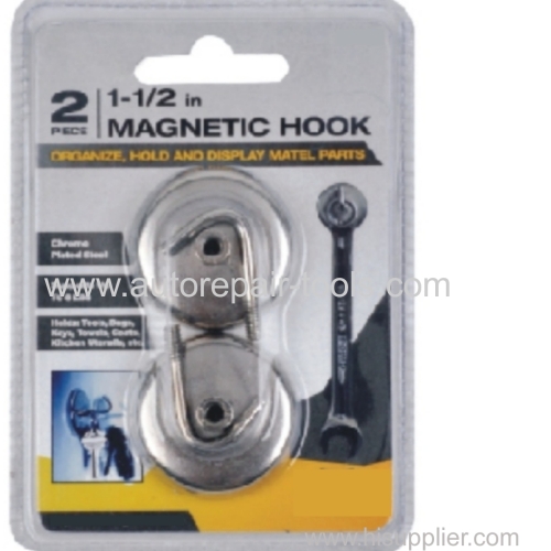 2 Pcs 1-1/2" Magnetic Hook